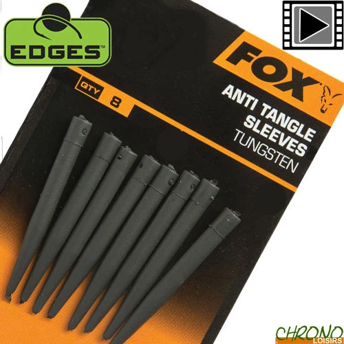 Anti Tangle Fox Edges Tungsten Sleeve Standard (par 8) 1 Anti Tangle Fox Edges Tungsten Sleeve Standard (par 8)