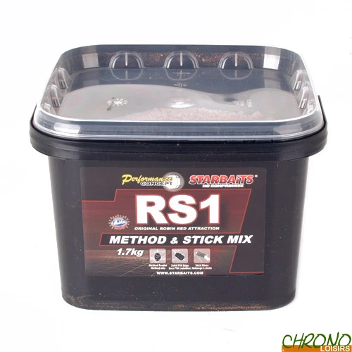 Stick Mix Starbaits Perf Concept RS1 Method & Mix 1.7kg 1 Stick Mix Starbaits Perf Concept RS1 Method & Mix 1.7kg