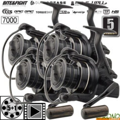 Moulinet Prologic Fulcrum XD 7000 FD (les 4)