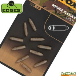 Manchon D'Hameçon Fox Edges Ronnie Sleeves Camo (par 10)