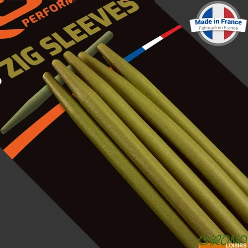 Anti Tangle ROK Zig Sleeve Green (par 15) 1 Anti Tangle ROK Zig Sleeve Green (par 15)