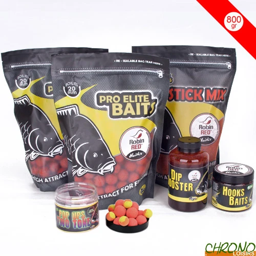 Pack Appâts Pro Elite Baits Robin Red 1 Pack Appâts Pro Elite Baits Robin Red