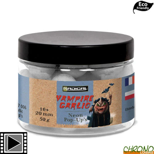 Pop Ups Radical Vampire Garlic Neon 16/20mm 50g 1 Pop Ups Radical Vampire Garlic Neon 16/20mm 50g