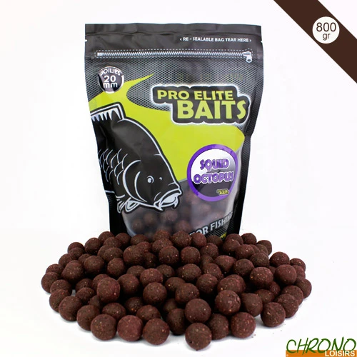Bouillettes Pro Elite Baits Squid & Octopus 20mm 800g 1 Bouillettes Pro Elite Baits Squid & Octopus 20mm 800g
