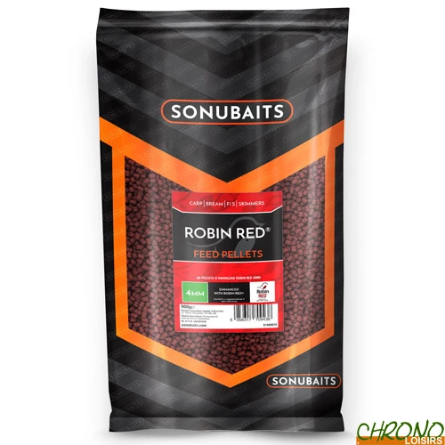 Pellets Sonubaits Robin Red Feed 4mm 900g 1 Pellets Sonubaits Robin Red Feed 4mm 900g