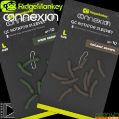 Gaine D'Emerillon RidgeMonkey Connexion QC Rotator Sleeves (par 10)