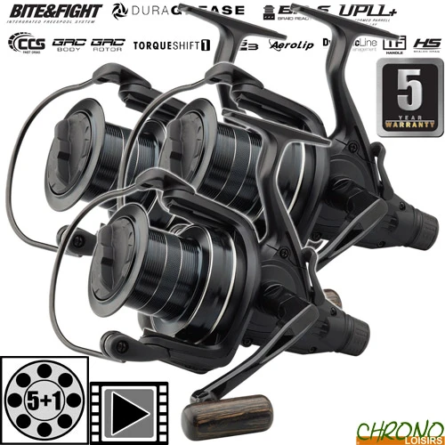 Moulinet Prologic Débrayable Fulcrum XD 7000 BF (les 3) 1 Moulinet Prologic Débrayable Fulcrum XD 7000 BF (les 3)