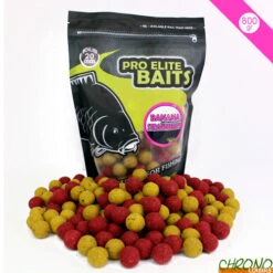Bouillettes Pro Elite Baits Banana & Strawberry 20mm 800g