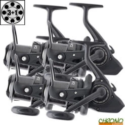 Moulinet Daiwa Black Widow Carp 5000 LD (les 4)