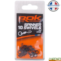 Emerillon ROK Spinner Swivel (par 10)