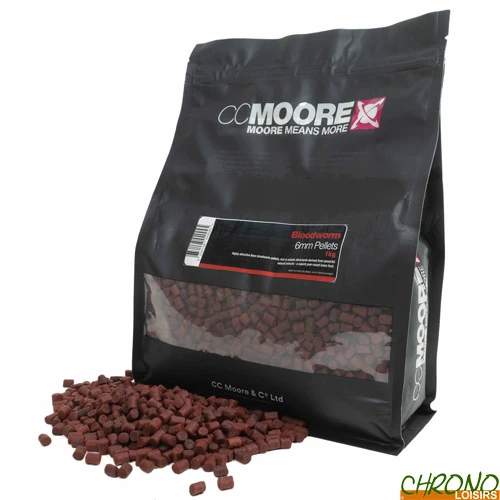 Pellets CC Moore Bloodworm 6mm 1kg 1 Pellets CC Moore Bloodworm 6mm 1kg