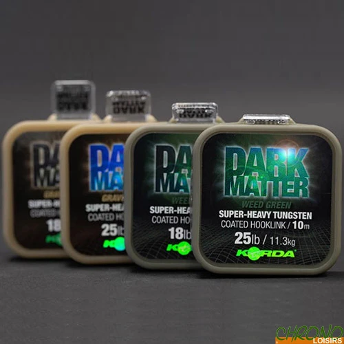 Tresse Korda Dark Matter Tungsten Coated 10m 1 Tresse Korda Dark Matter Tungsten Coated 10m