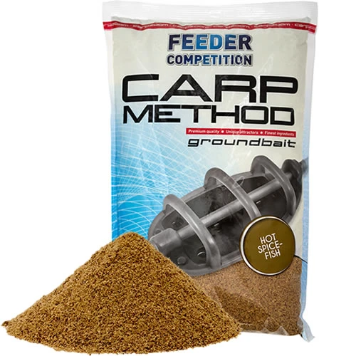 Method Mix Carp Zoom Groundbait Hot Spice/Fish 1kg 1 Method Mix Carp Zoom Groundbait Hot Spice/Fish 1kg