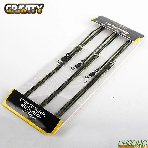 Montage Carp Spirit Gravity RL Loop To Swivel (par 3) 1 Montage Carp Spirit Gravity RL Loop To Swivel (par 3)