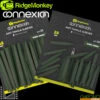 Anti Tangle RidgeMonkey Connexion Sleeve Weed Green (par 25)