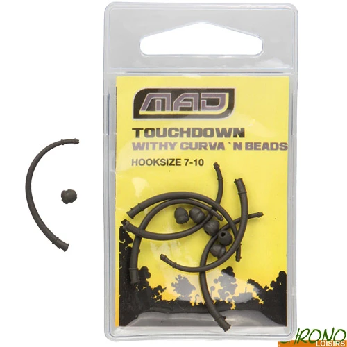 MAD® Adaptateur MAD Touchdown Withy Curva'n Beads (par 6) 1 MAD® Adaptateur MAD Touchdown Withy Curva'n Beads (par 6)