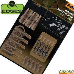 Montage Fox Edges Camo Running Safety Clip (par 5)