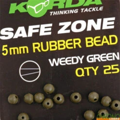 Perle Korda Caoutchouc Rubber Bead 5mm (par 25)
