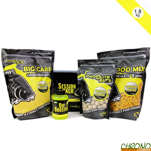 Pack Session Pro Elite Baits Classic Pineapple & Scopex 1 Pack Session Pro Elite Baits Classic Pineapple & Scopex