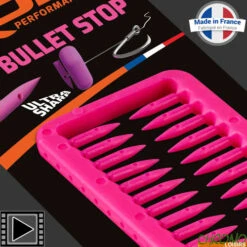 Stops Appâts ROK Bullet Stop Rose (par 40)