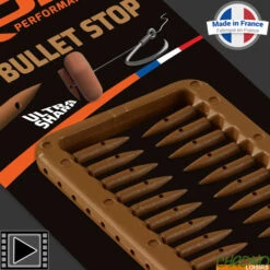Stops Appâts ROK Bullet Stop Marron (par 40)