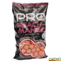 Bouillettes Starbaits Probiotic Peach & Mango 20mm 1kg