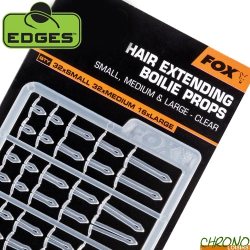 Stops Appâts Fox Edges Extending Boilie Props Clear (par 80) 1 Stops Appâts Fox Edges Extending Boilie Props Clear (par 80)