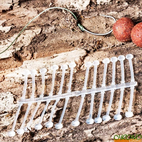 Cheveux Stops Appâts Extra Carp Boilie Holder 15/30mm (par 24) 1 Cheveux Stops Appâts Extra Carp Boilie Holder 15/30mm (par 24)