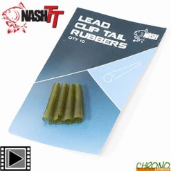 Tétine Nash Lead Clip Tail Rubber (par 10)