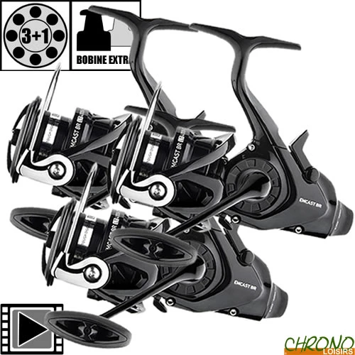 Moulinet Daiwa Débrayable Emcast BR LT 5000C (les 3) 1 Moulinet Daiwa Débrayable Emcast BR LT 5000C (les 3)