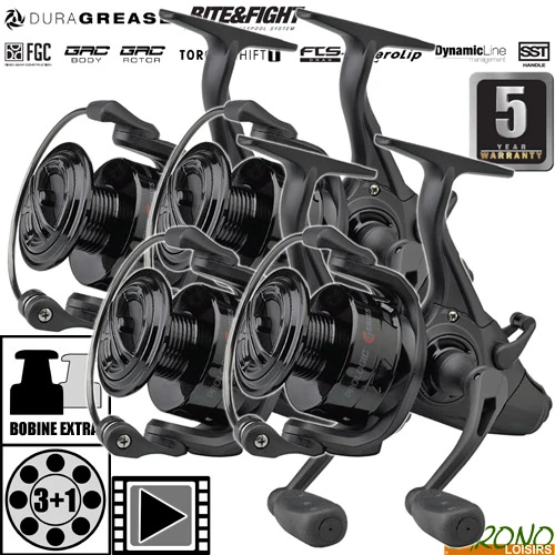 Moulinet Prologic Débrayable C-Series 6000 BF (les 4) 1 Moulinet Prologic Débrayable C-Series 6000 BF (les 4)