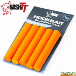 Mousse Nash Hookbait Balancing Foam Orange 7x45mm (par 5)