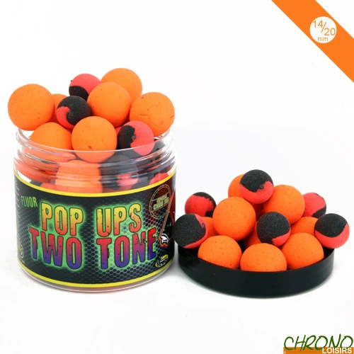 Pop Ups Pro Elite Baits Fluoro Two Tone Krill & Crab 14/20mm 200ml 1 Pop Ups Pro Elite Baits Fluoro Two Tone Krill & Crab 14/20mm 200ml