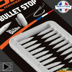 Stops Appâts ROK Bullet Stop Blanc (par 40)