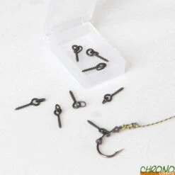 Vis à Appâts Extra Carp Pop Up Peg Avec Anneau Oval (par 10)