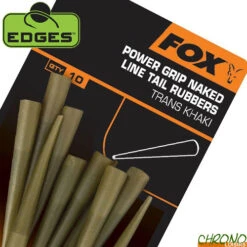 Tétine Fox Edges Power Grip Naked Line Khaki (par 10)