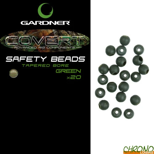 Perle Gardner Caoutchouc Vert (par 20) 1 Perle Gardner Caoutchouc Vert (par 20)