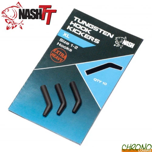 Adaptateur Tungsten Nash Hook Kickers XL (par 10) 1 Adaptateur Tungsten Nash Hook Kickers XL (par 10)