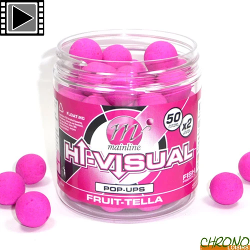 Pop Ups Mainline Fluo Hi Visual Fruit Tella 15mm 250ml 1 Pop Ups Mainline Fluo Hi Visual Fruit Tella 15mm 250ml
