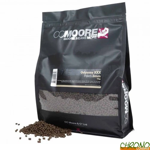 Pellets CC Moore Odyssey XXX 3mm 1kg 1 Pellets CC Moore Odyssey XXX 3mm 1kg