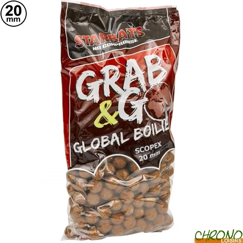 Bouillettes Starbaits Grab & Go Scopex 20mm 2.5kg 1 Bouillettes Starbaits Grab & Go Scopex 20mm 2.5kg
