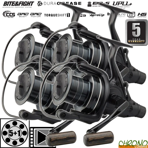 Moulinet Prologic Débrayable Fulcrum XD 7000 BF (les 4) 1 Moulinet Prologic Débrayable Fulcrum XD 7000 BF (les 4)