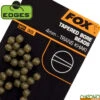 Perle Fox Edges Tapered Bore Beads Khaki 4mm (par 30)