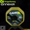 Tresse RidgeMonkey Connexion CamoX Soft Coated 20m