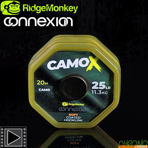 Tresse RidgeMonkey Connexion CamoX Soft Coated 20m 3 Tresse RidgeMonkey Connexion CamoX Soft Coated 20m -Moulinets soldes e6638b6f88d93cf6df4da421770ada6180345dff 207918g