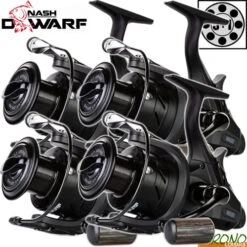 Moulinet Nash Débrayable Dwarf 4000 (les 4)