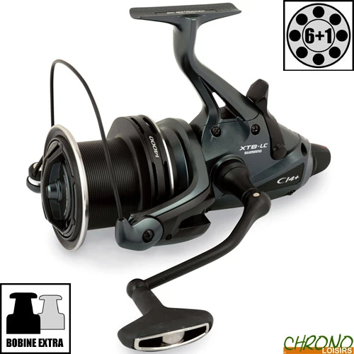 Moulinet Shimano Débrayable Medium Baitrunner CI4+ XT-B LC 1 Moulinet Shimano Débrayable Medium Baitrunner CI4+ XT-B LC