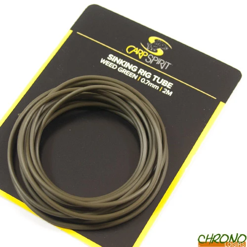 Tube Anti Tangle Carp Spirit Sinking Rig Tube Weed Green 0.7mm 1 Tube Anti Tangle Carp Spirit Sinking Rig Tube Weed Green 0.7mm