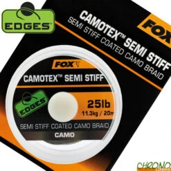 Tresse Fox Camotex Semi Stiff Coated Camo 20m